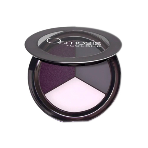 Osmosis Professional Eye Shadow Trio - Aubergine on white background