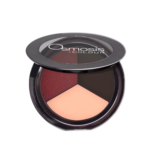 Osmosis Professional Eye Shadow Trio - Aubergine on white background