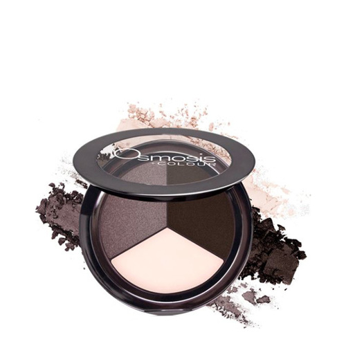 Osmosis Professional Eye Shadow Trio - Aubergine on white background