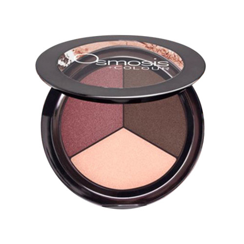 Osmosis Professional Eye Shadow Trio - Aubergine on white background