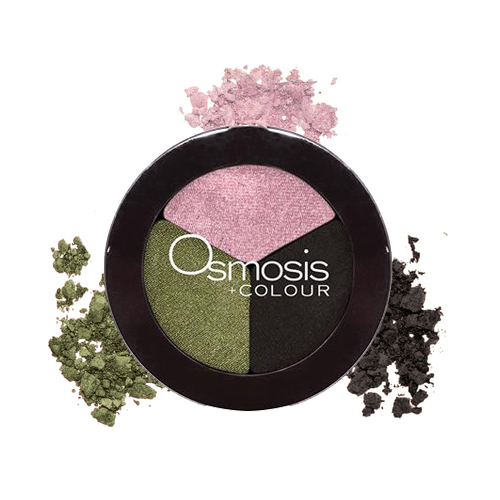 Osmosis Professional Eye Shadow Trio - Aubergine on white background