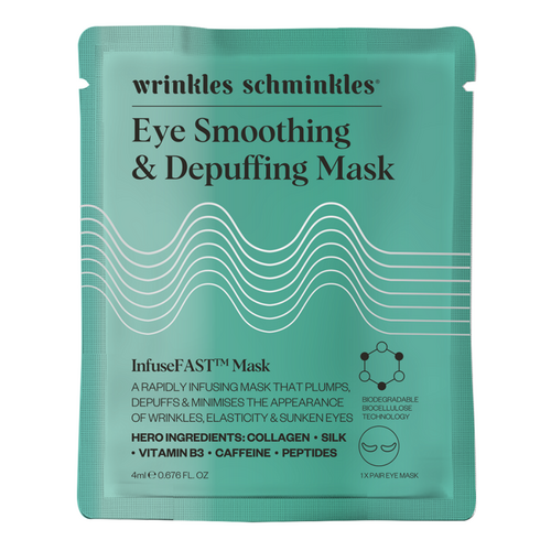Wrinkles Schminkles Eye Smoothing and Depuffing Mask on white background