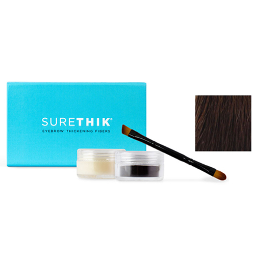 Surethik  Eyebrow Fiber Set Medium Brown on white background