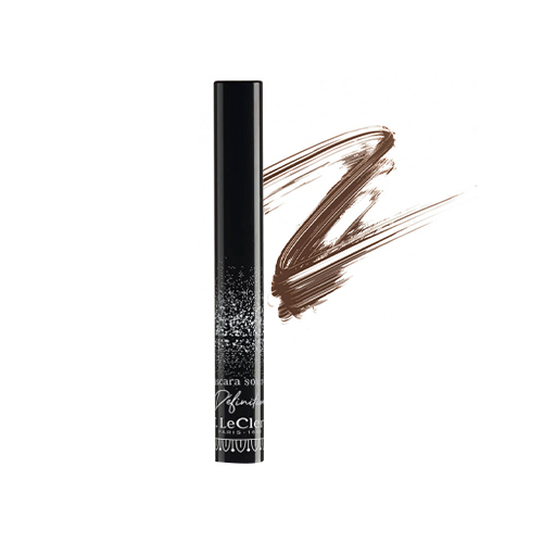 T LeClerc Eyebrow Mascara - 01 Blond on white background