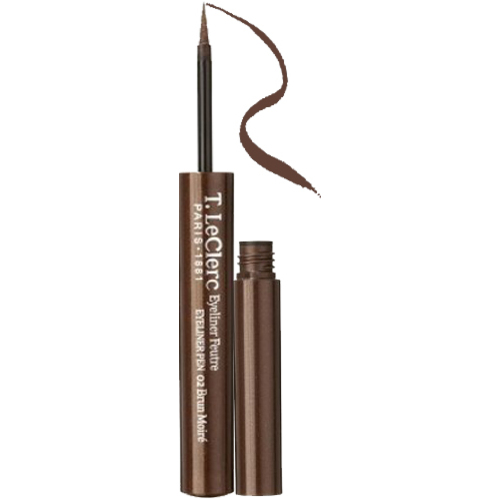 T LeClerc Eyeliner Pen 02 - Brun Moire, 1.2ml/0.04 fl oz