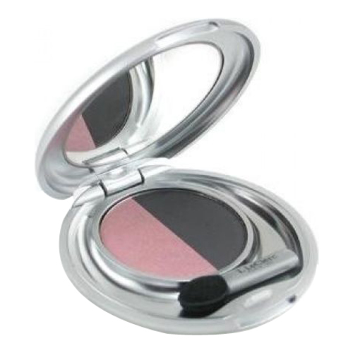 T LeClerc Eyeshadow Duo - Rose Charbon on white background
