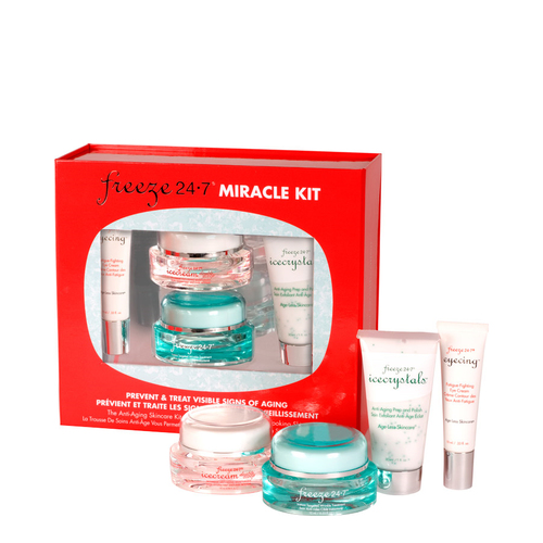 Freeze 24/7 Miracle Kit on white background