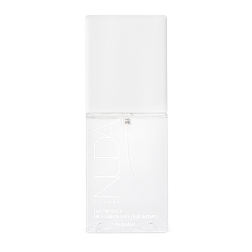 NUDA Face Tan Water on white background