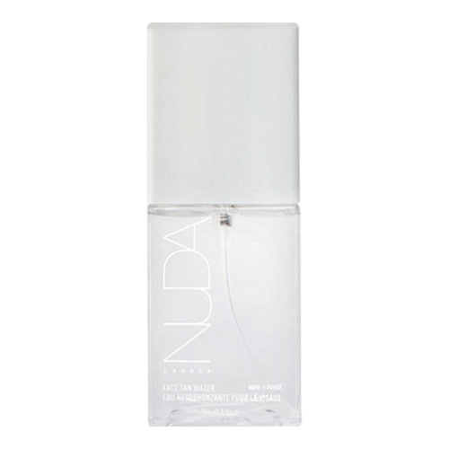 NUDA Face Tan Water - Dark on white background