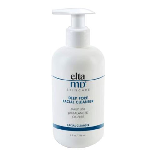 EltaMD Deep Pore Facial Cleanser on white background
