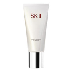 Facial Treatment Cleanser on white background