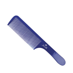 Faded Comb - Blue on white background