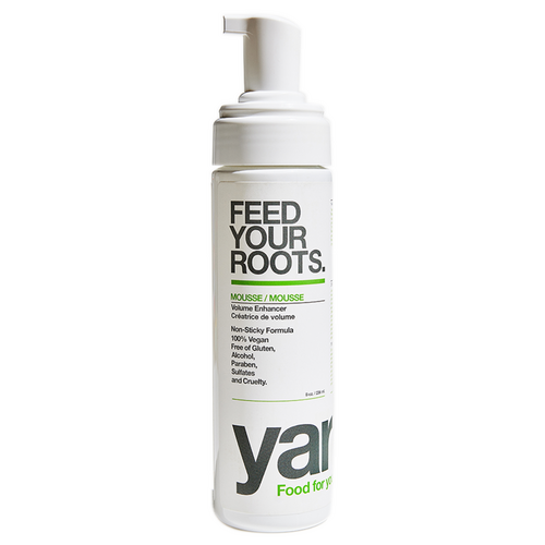 Yarok Feed Your Roots Mousse on white background