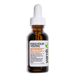 Feed Your Youth Hair Treatment Serum on white background