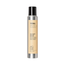 Firewall Argan Shine and Flat Iron Spray on white background