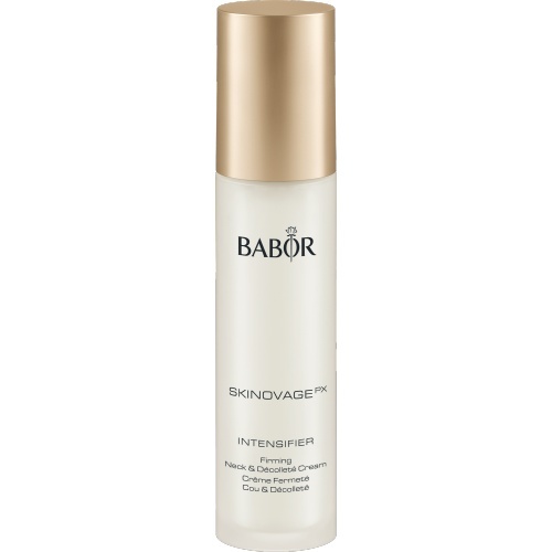 Babor SKINOVAGE PX Intensifier - Firming Neck and Decollete Cream on white background