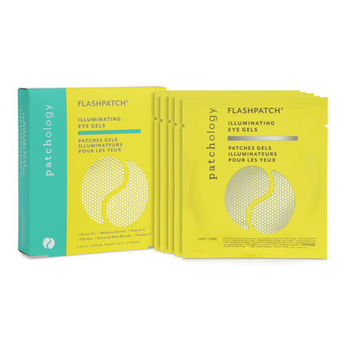 Patchology Flashpatch Illuminating Eye Gels (5 packs), 1 set