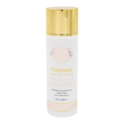 Flawless Coconut Tanning Serum for Face and Body on white background