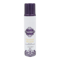 Flawless Mousse on white background