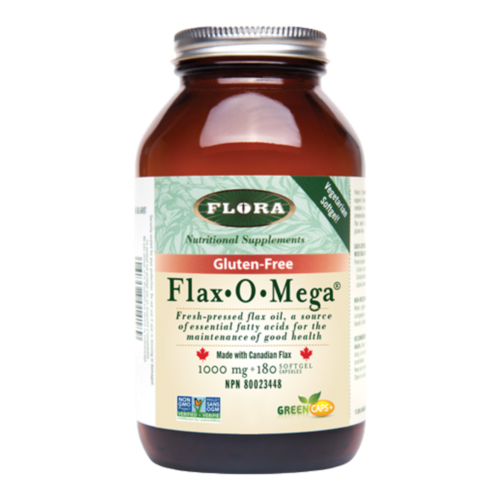 Flora Flax O Mega, 180 capsules