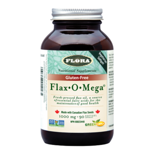 Flora Flax O Mega, 180 capsules