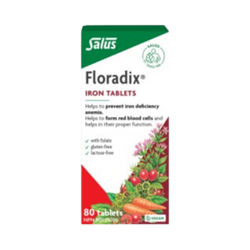 Salus Floradix Tablet, 80 tablets Salus Floradix Tablet on white background