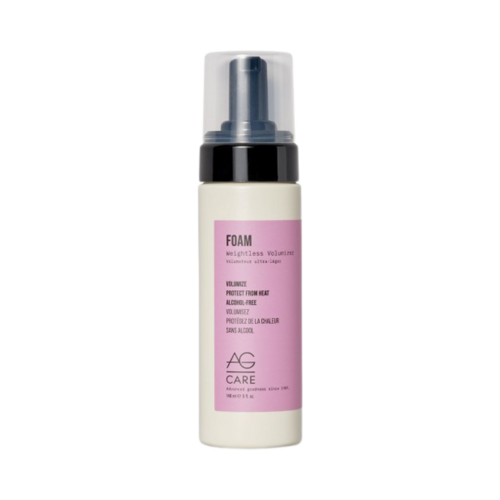 AG Care Foam Weightless Volumizer, 148ml/5 fl oz AG Care Foam Weightless Volumizer on white background
