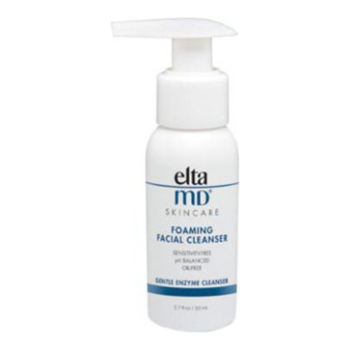 EltaMD Foaming Facial Cleanser on white background