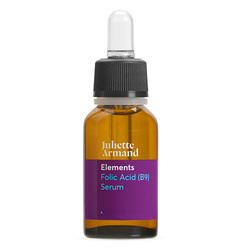 Folic Acid (B9) Serum on white background