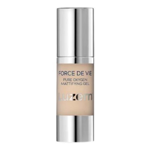 Luzern Force De Vie Pure Oxygen Matifying Gel on white background