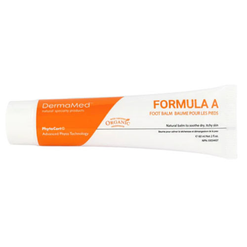 DermaMed Formula A Foot Balm on white background