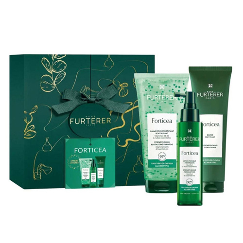 Rene Furterer Forticea Holiday Gift Set, 1 set Rene Furterer Forticea Holiday Gift Set on white background