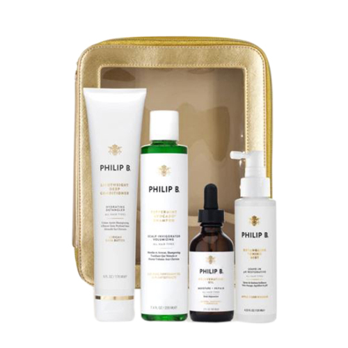 Philip B Botanical Four Step Hair +  Scalp Treatment Set, 1 set