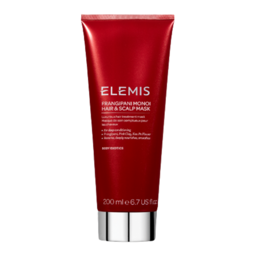 Elemis Frangipani Monoi Hair and Scalp Mask on white background