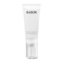 Fresh and Smooth Eye Serum on white background