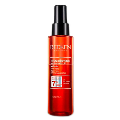 Redken Frizz Dismiss Anti-Static Oil Mist on white background