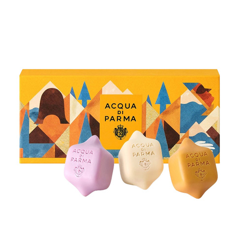 Acqua Di Parma Fruttini Soap Gift Box, 1 set Acqua Di Parma Fruttini Soap Gift Box on white background