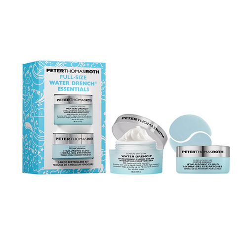 Peter Thomas Roth Full-Size Water Drench Essentials Bestsellers Kit on white background