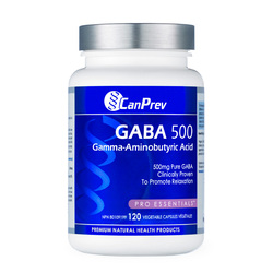 GABA 500 on white background