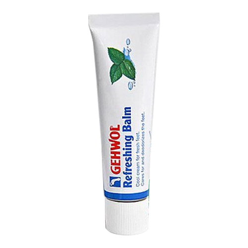 Gehwol Refreshing Balm on white background