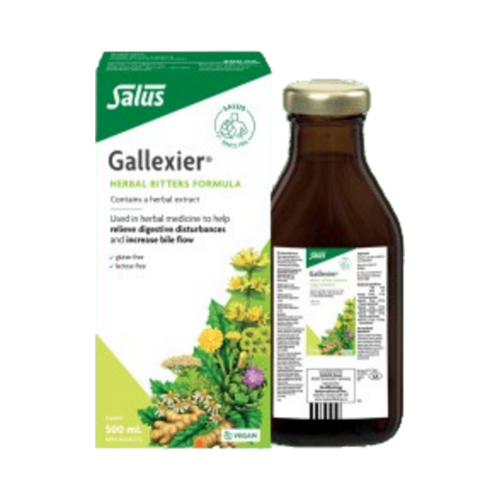 Salus Gallexier, 500ml/16.91 fl oz Salus Gallexier on white background