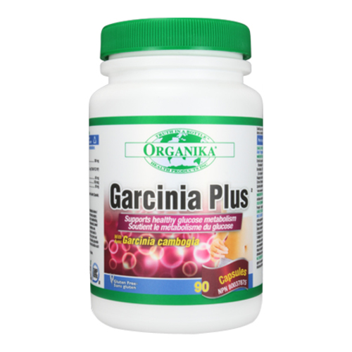 Organika Garcinia Plus on white background