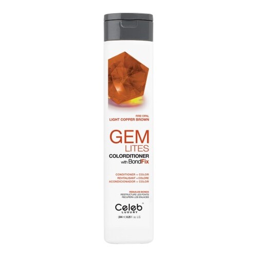 Celeb Luxury Gem Lites Fire Opal Colorditioner on white background