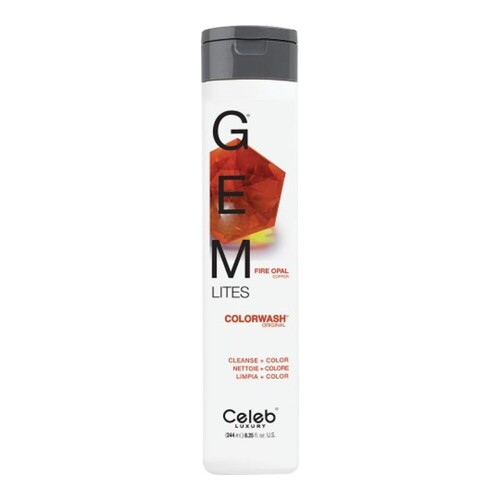 Celeb Luxury Gem Lites Fire Opal Colorwash on white background