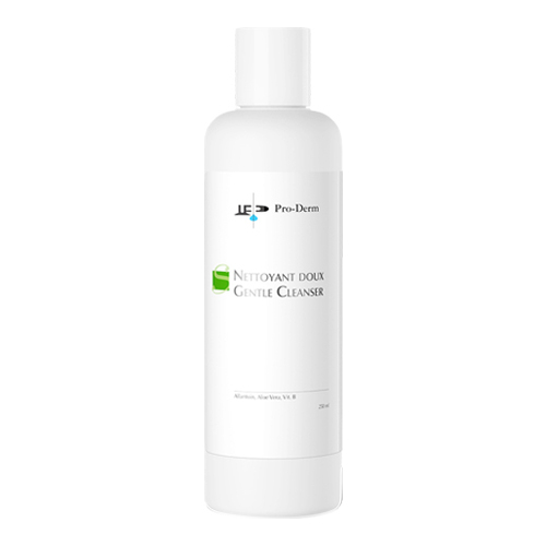 ProDerm Gentle Cleanser on white background