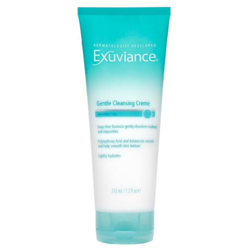 Exuviance Gentle Cleansing Creme on white background