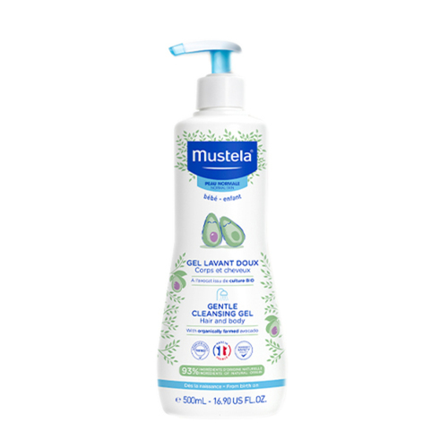 Mustela Gentle Cleansing Gel, 500ml/16.9 fl oz