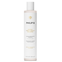 Gentle Conditioning Shampoo on white background