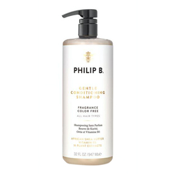 Gentle Conditioning Shampoo on white background