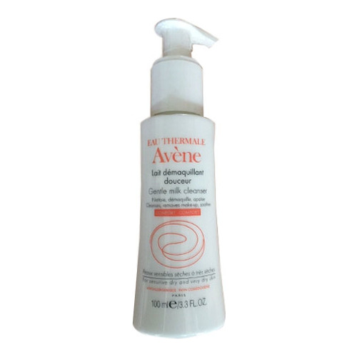 Avene Gentle Milk Cleanser on white background